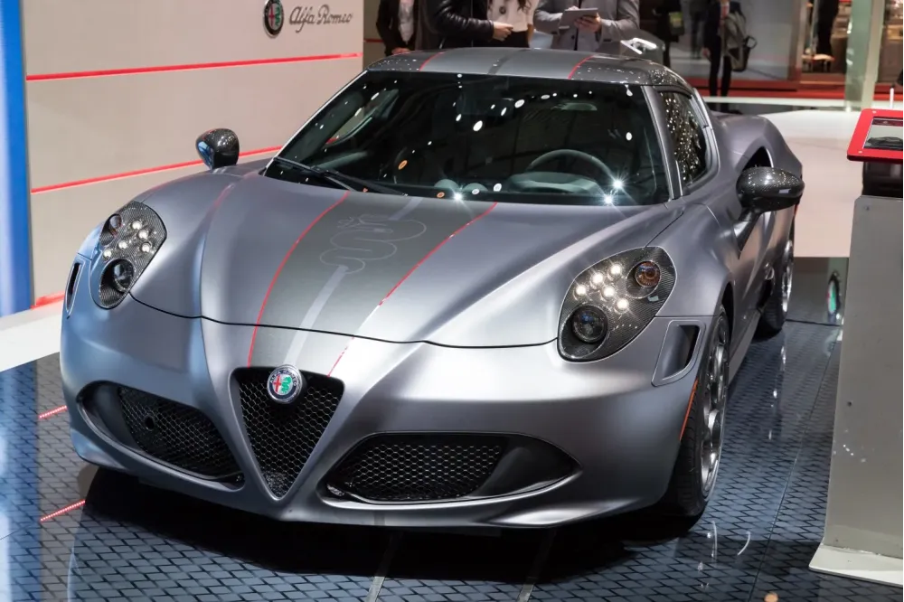 Alfa Romeo 4C facelift 2017