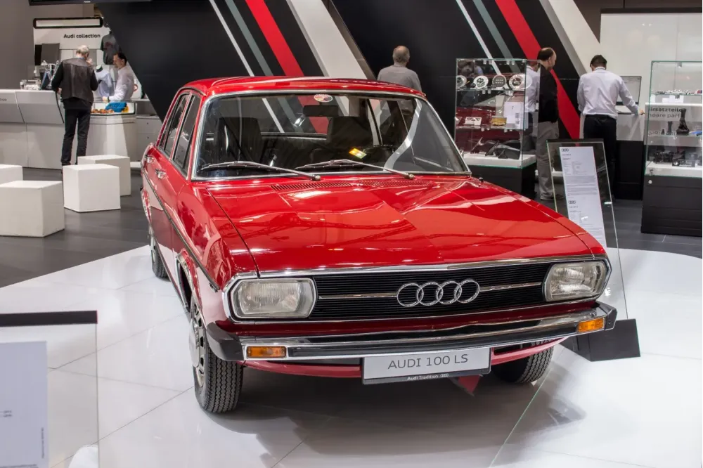Audi 100 C1, facelift 1973