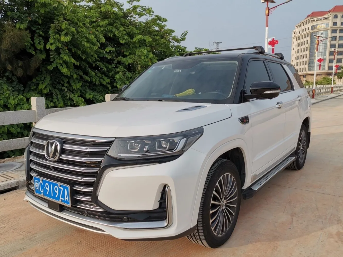 ChangAn CS95 facelift 2018