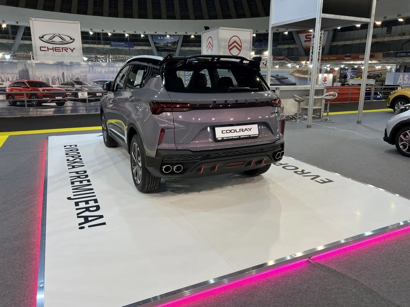 Image for Geely Coolray facelift 2023