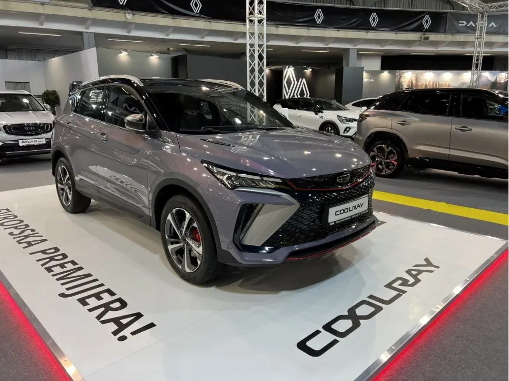 Geely Coolray facelift 2023