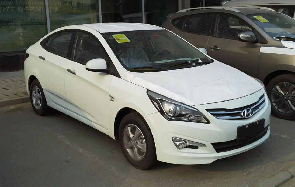 Hyundai Solaris I Sedan (facelift 2014)