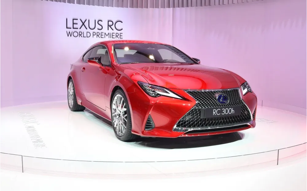 Lexus RC facelift 2018