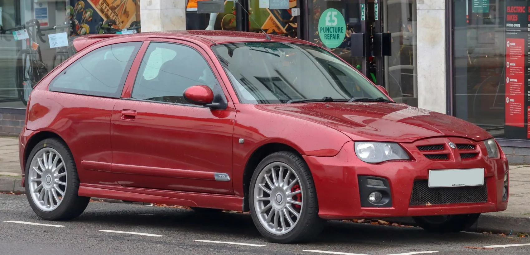 MG ZR facelift 2004