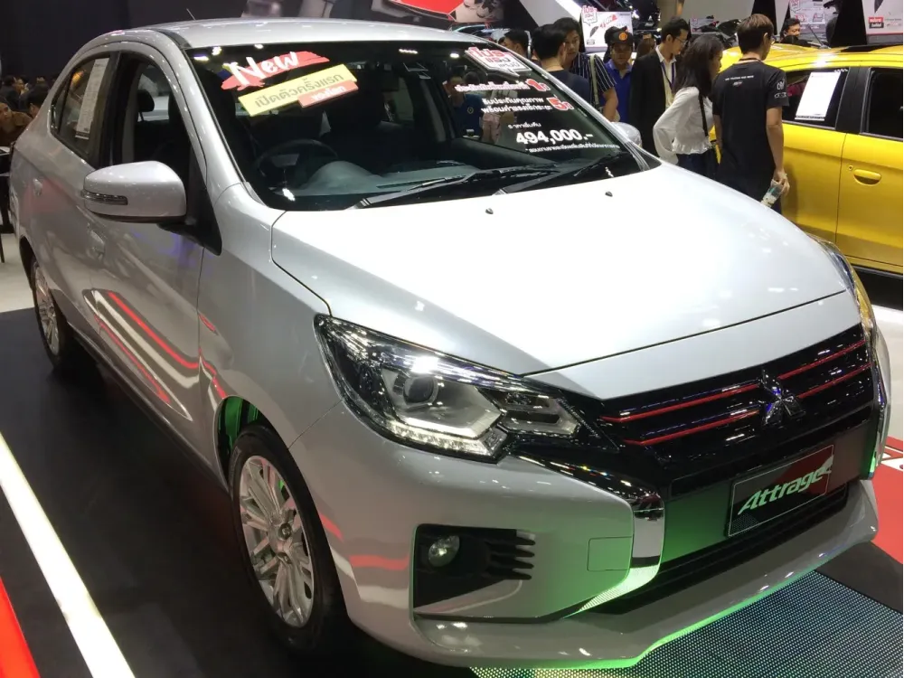 Mitsubishi Attrage A10, facelift 2019