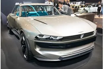 peugeot e-legend concept