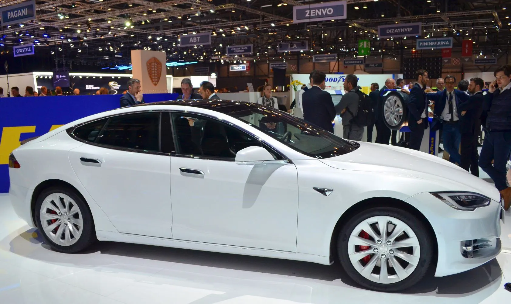 Tesla Model S facelift 2016
