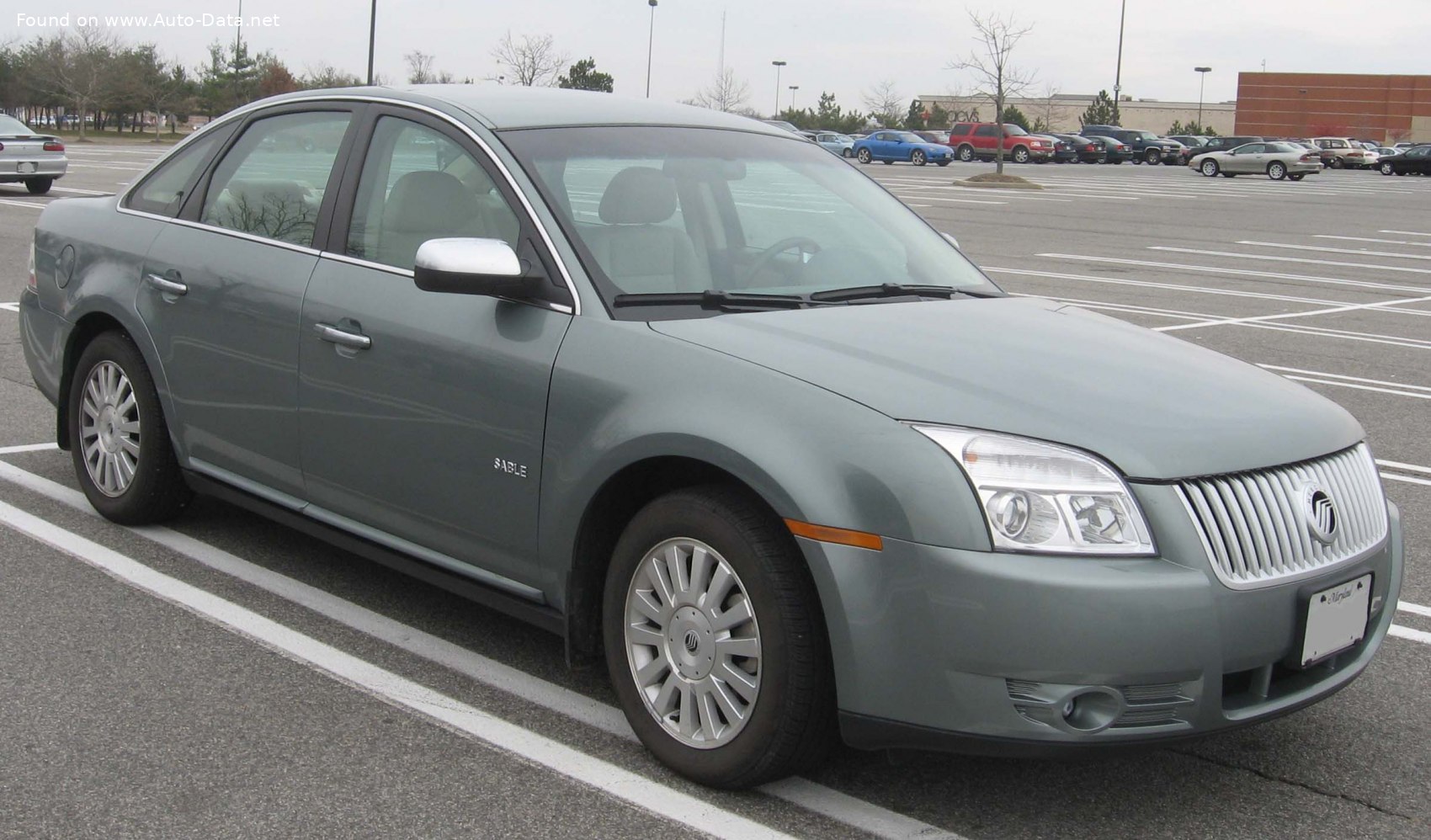 Full specifications and technical details 2007 Mercury Sable V 3.5 V6 (263 Hp) AWD Automatic