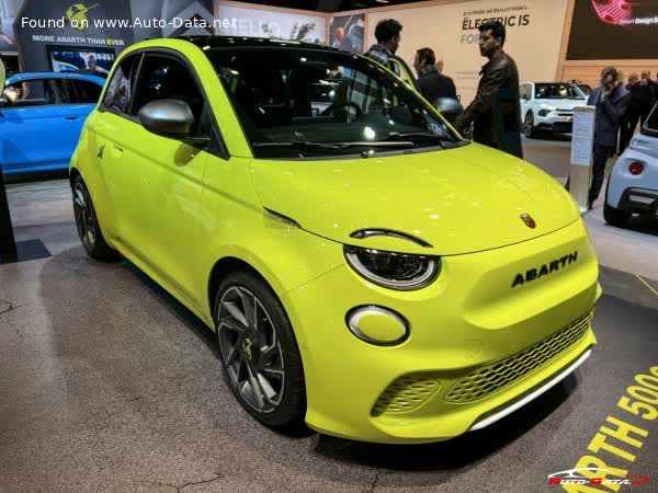 Full specifications and technical details 2023 Abarth 500e 42 kWh (155 Hp) Electric