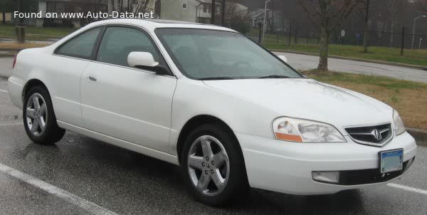 المواصفات والتفاصيل التقنية الكاملة 2000 Acura CL II 3.2 i V6 24V Type S (263 Hp) Automatic