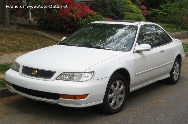 Full specifications and technical details 1997 Acura CL 2.3 i 16V (152 Hp) Automatic