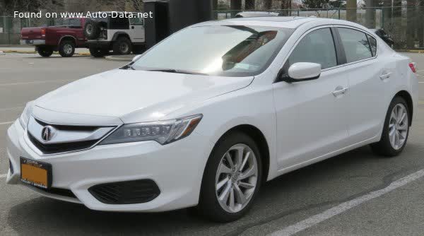 Full specifications and technical details 2016 Acura ILX (facelift 2016) 2.4 (201 Hp) Automatic