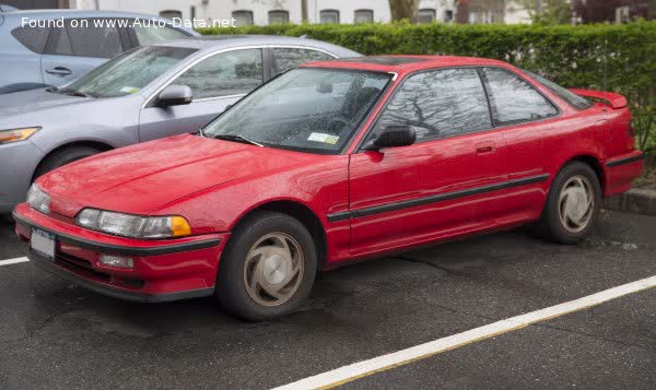 Vollständige Spezifikationen und technische Details 1990 Acura Integra II Hatchback 1.7 (162 Hp)