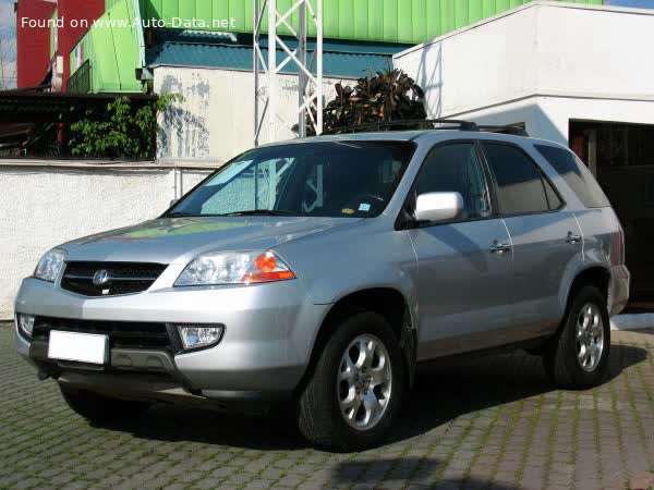 Full specifications and technical details 2003 Acura MDX 3.5 i V6 24V (263 Hp)