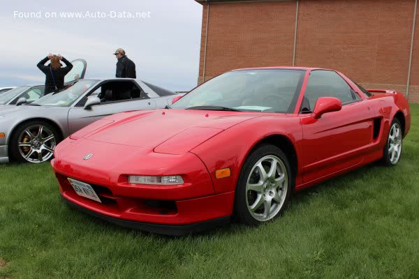 Spécifications complètes et détails techniques 1990 Acura NSX I 3.0 i V6 24V (255 Hp)