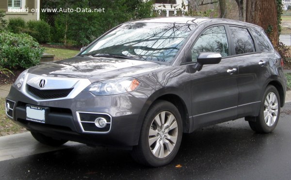 المواصفات والتفاصيل التقنية الكاملة 2009 Acura RDX I (facelift 2009) 2.3 (240 Hp) Automatic