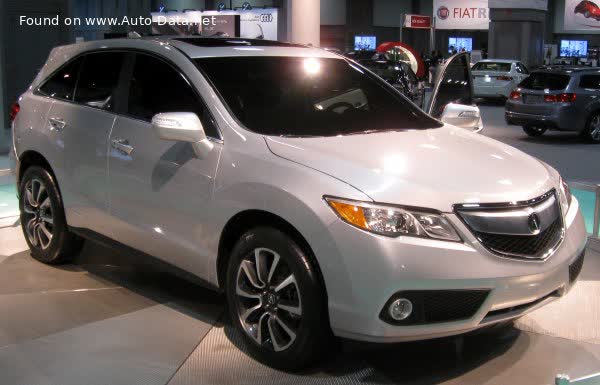 Vollständige Spezifikationen und technische Details 2013 Acura RDX II 3.5 V6 (273 Hp) AWD Automatic