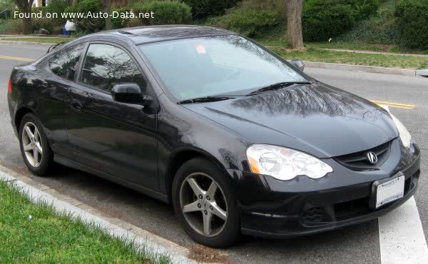 Full specifications and technical details 2002 Acura RSX 2.0 i 16V (162 Hp)