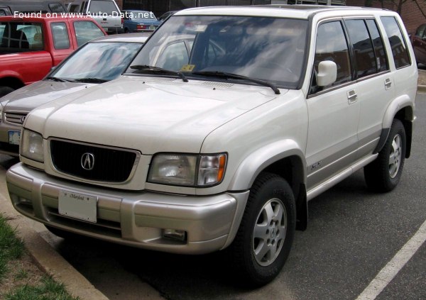 Full specifications and technical details 1998 Acura SLX 3.5 (218 Hp)