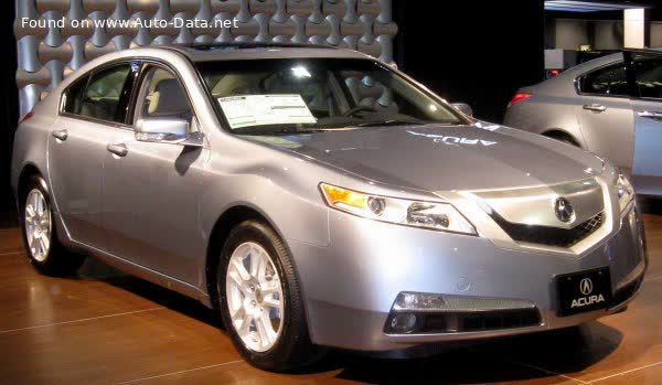 Vollständige Spezifikationen und technische Details 2008 Acura TL IV (UA8/9) 3.7 V6 (305 Hp) SH-AWD Automatic