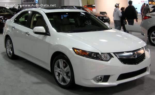 Spécifications complètes et détails techniques 2011 Acura TSX (facelift) 2.4 (201 Hp) Automatic