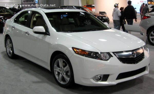 المواصفات والتفاصيل التقنية الكاملة 2011 Acura TSX (facelift) 2.4 (201 Hp)