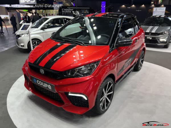 Full specifications and technical details 2017 Aixam eAIXAM COUPE 6.14 kWh (8 Hp) VSD