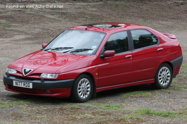 المواصفات والتفاصيل التقنية الكاملة 1994 Alfa Romeo 146 (930) 1.6 i.e. (103 Hp)