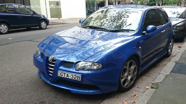 Full specifications and technical details 2003 Alfa Romeo 147 GTA 3.2 V6 (250 Hp)