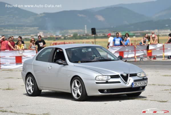 Full specifications and technical details 2002 Alfa Romeo 156 (932) 2.4 JTD (150 Hp)