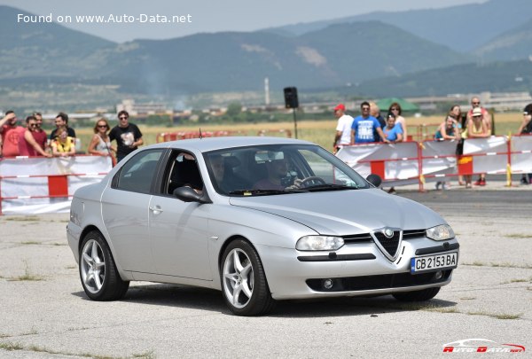 Vollständige Spezifikationen und technische Details 1999 Alfa Romeo 156 (932) 2.5 i V6 24V (190 Hp) Automatic