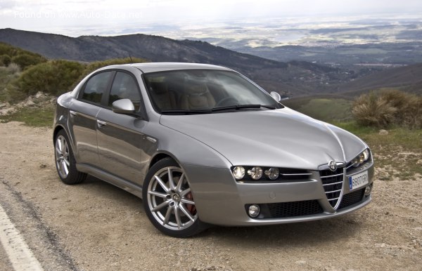 Full specifications and technical details 2009 Alfa Romeo 159 1.750 TBi (200 Hp)