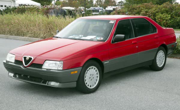 المواصفات والتفاصيل التقنية الكاملة 1992 Alfa Romeo 164 (164) 3.0 V6 (184 Hp)