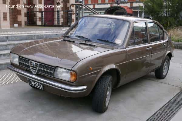 Vollständige Spezifikationen und technische Details 1982 Alfa Romeo Alfasud (901) 1.3 SC (79 Hp)