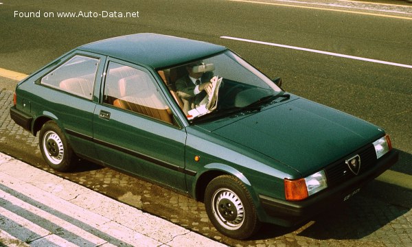 Full specifications and technical details 1985 Alfa Romeo Arna (920) 1.5 Ti (95 Hp)