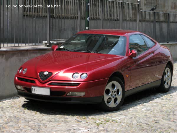 Full specifications and technical details 1998 Alfa Romeo GTV (916) 1.8 Twin Spark (144 Hp)