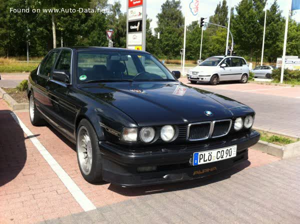 Spécifications complètes et détails techniques 1987 Alpina B11 (E32) 3.5 (241 Hp)