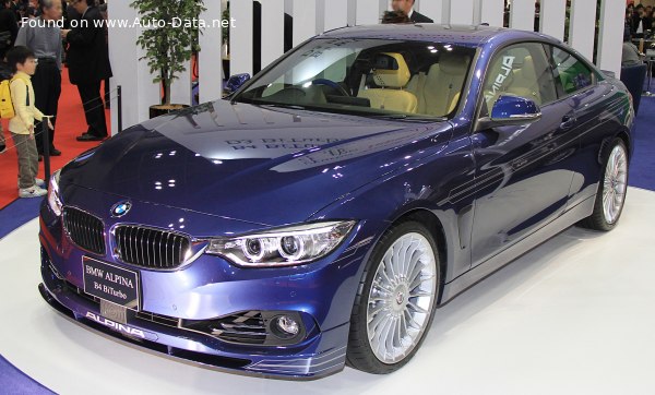 Full specifications and technical details 2014 Alpina B4 Coupe 6.0 (410 Hp) Switch-Tronic