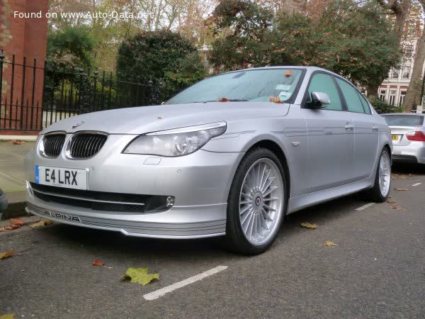 Full specifications and technical details 2005 Alpina B5 (E60) 4.4 V8 (500 Hp) Switch-Tronic