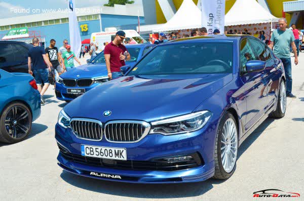 Vollständige Spezifikationen und technische Details 2017 Alpina B5 Sedan (G30) 4.4 V8 BiTurbo (608 Hp) AWD Switch-Tronic