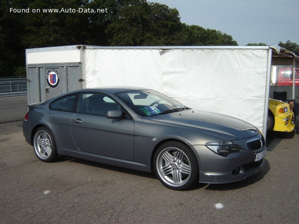 Full specifications and technical details 2005 Alpina B6 Coupe (E63) 4.4 V8 (500 Hp)