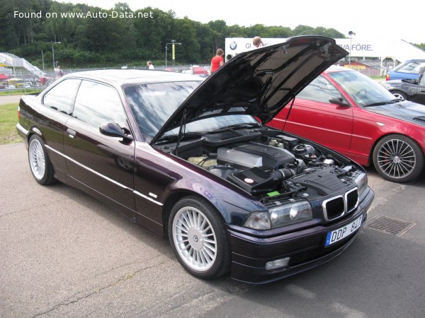 Full specifications and technical details 1995 Alpina B8 Coupe (E36) 4.6 i V8 24V (333 Hp)