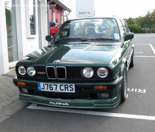 Spécifications complètes et détails techniques 1987 Alpina C2 (E30) 2.7 (204 Hp)