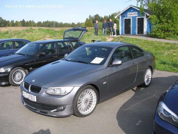 Full specifications and technical details 2008 Alpina D3 Coupe (E92) 2.0 Biturbo (214 Hp)