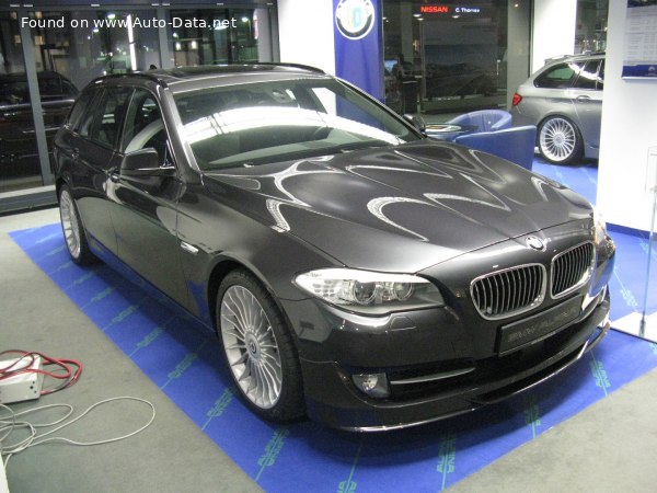 Full specifications and technical details 2011 Alpina D5 Touring (F11) 3.0 (350 Hp) BITURBO