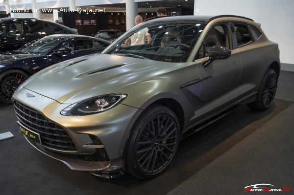 Full specifications and technical details 2020 Aston Martin DBX 4.0 V8 (550 Hp) AWD Automatic