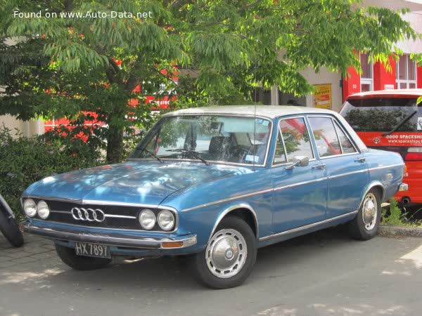 Spécifications complètes et détails techniques 1971 Audi 100 (C1) 1.9 LS (92 Hp)