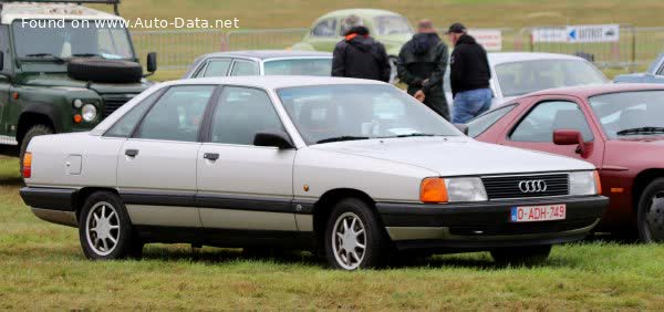 Full specifications and technical details 1984 Audi 100 (C3, Typ 44,44Q) 2.0 (115 Hp)