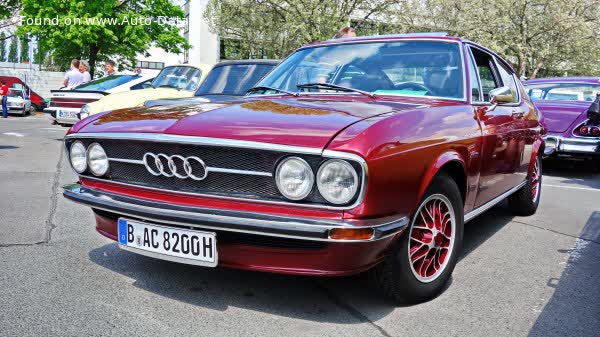 المواصفات والتفاصيل التقنية الكاملة 1971 Audi 100 Coupe S 1.9 (112 Hp)