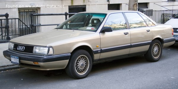 Full specifications and technical details 1984 Audi 200 (C3, Typ 44,44Q) 2.2 Turbo (165 Hp) quattro